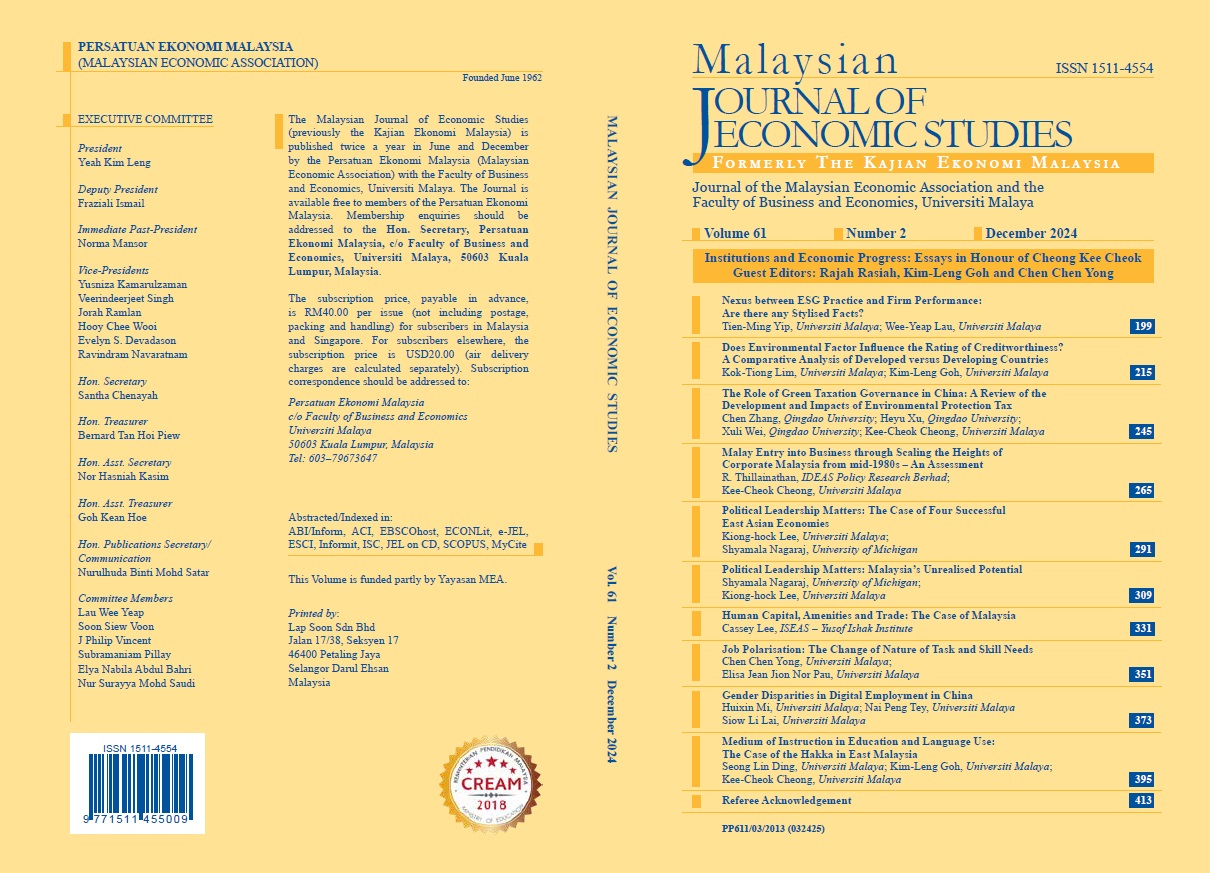 View Vol. 61 No. 2: December 2024